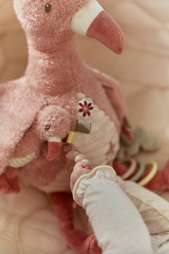 Peluche d'activités | Flamant rose