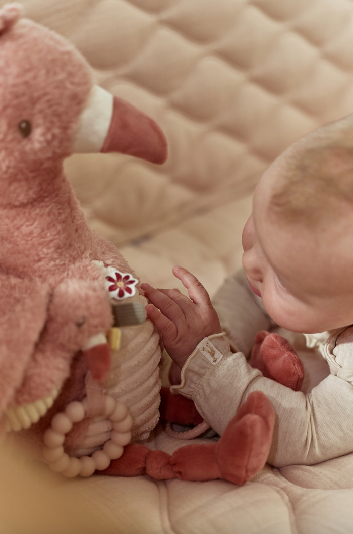 Peluche d'activités | Flamant rose