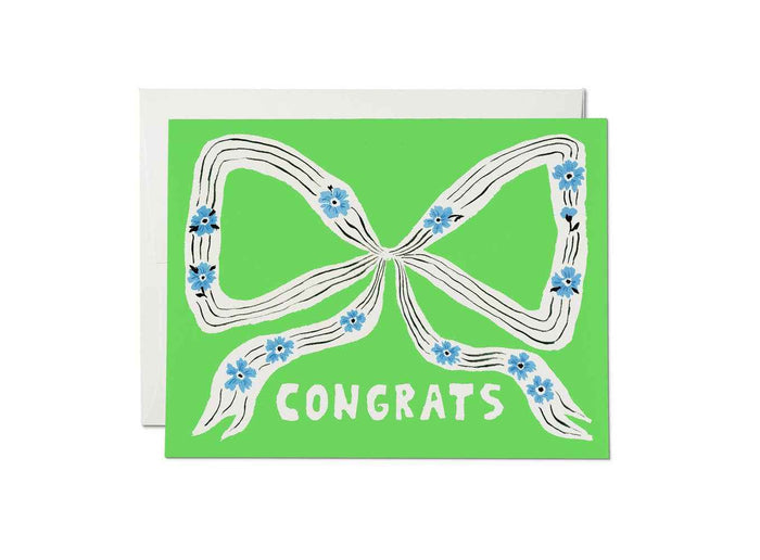 Perfect Bow Congrats Card