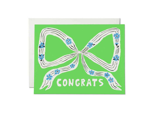 Perfect Bow Congrats Card