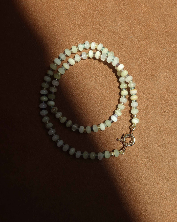Petite Macey Gemstone Necklace