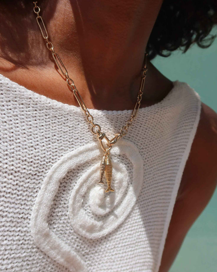 Petite Shia Fish Charm