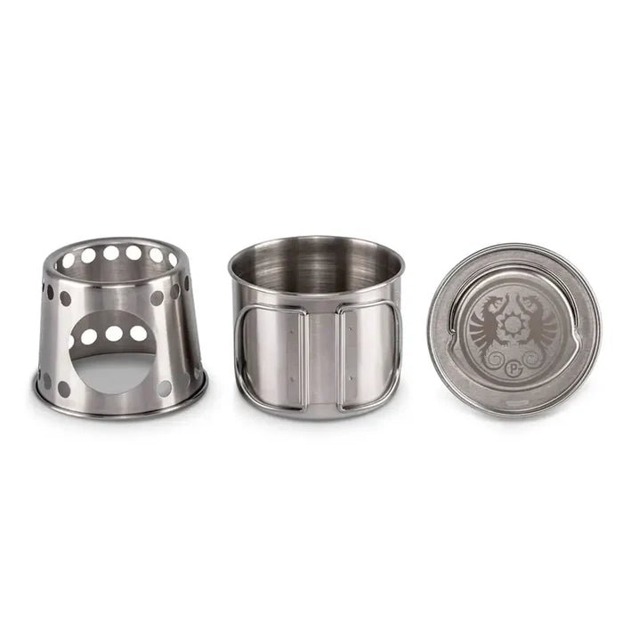 Three parts to the Petromax stove cup