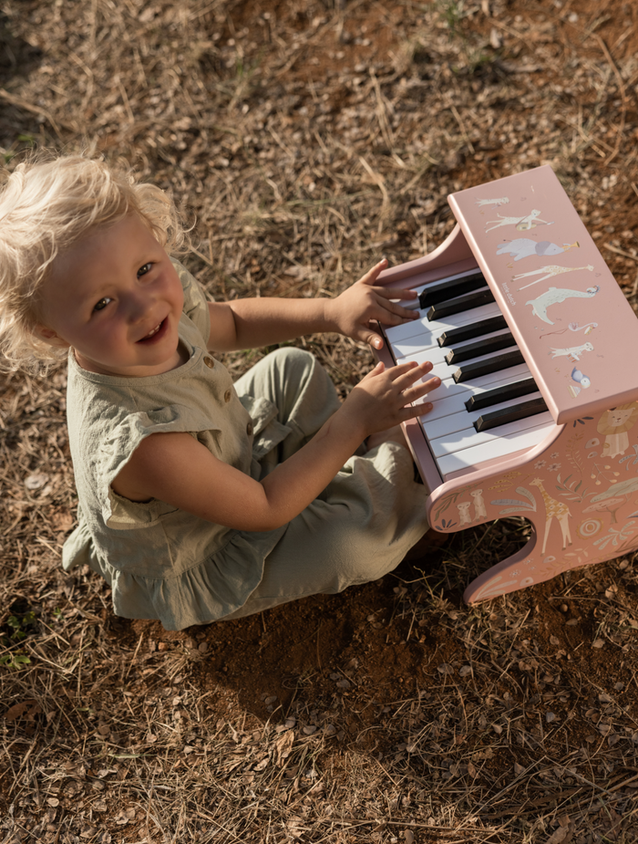Piano en bois | Rose