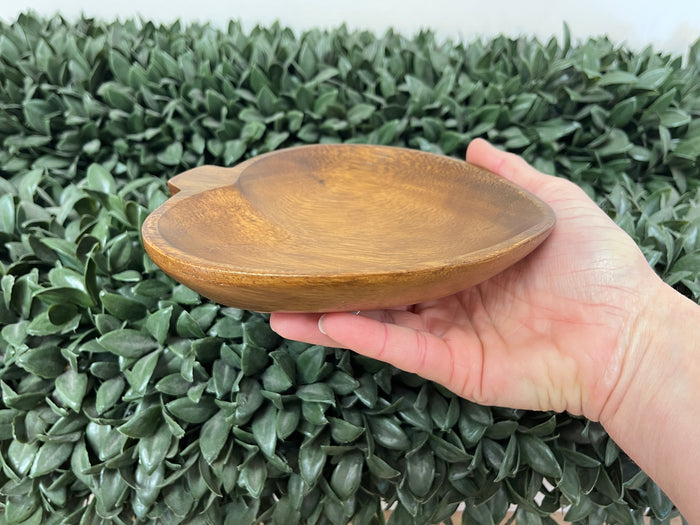 Plate - Acacia Apple 6”