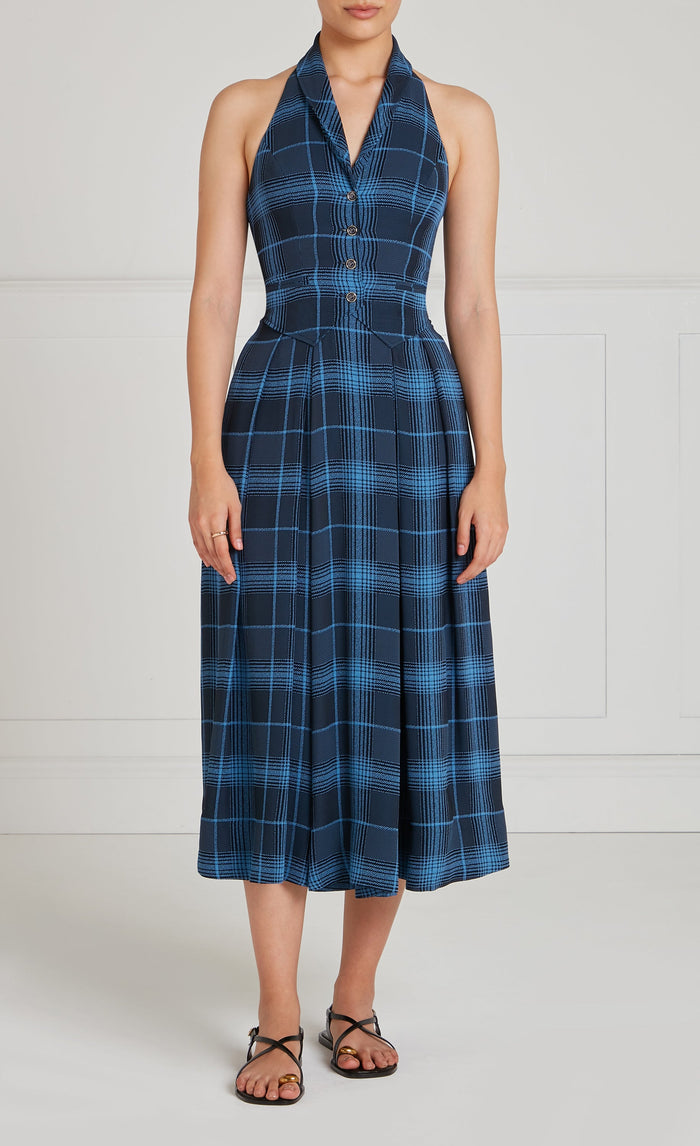 Plath Dress - Dark Blue
