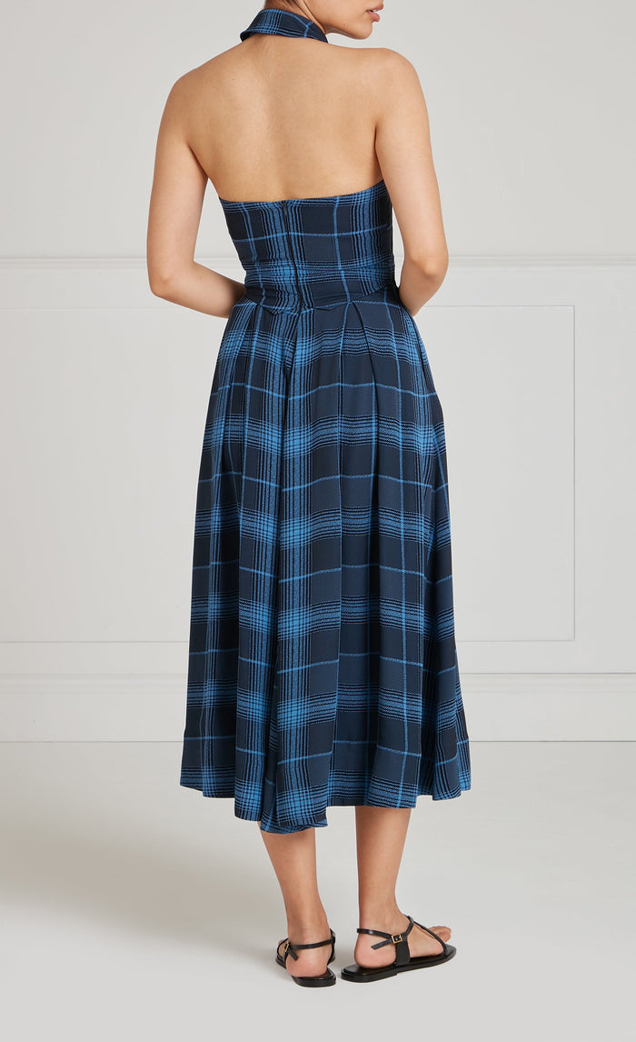 Plath Dress - Dark Blue