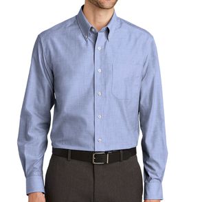 Port Authority Tall Crosshatch Easy Care Shirt