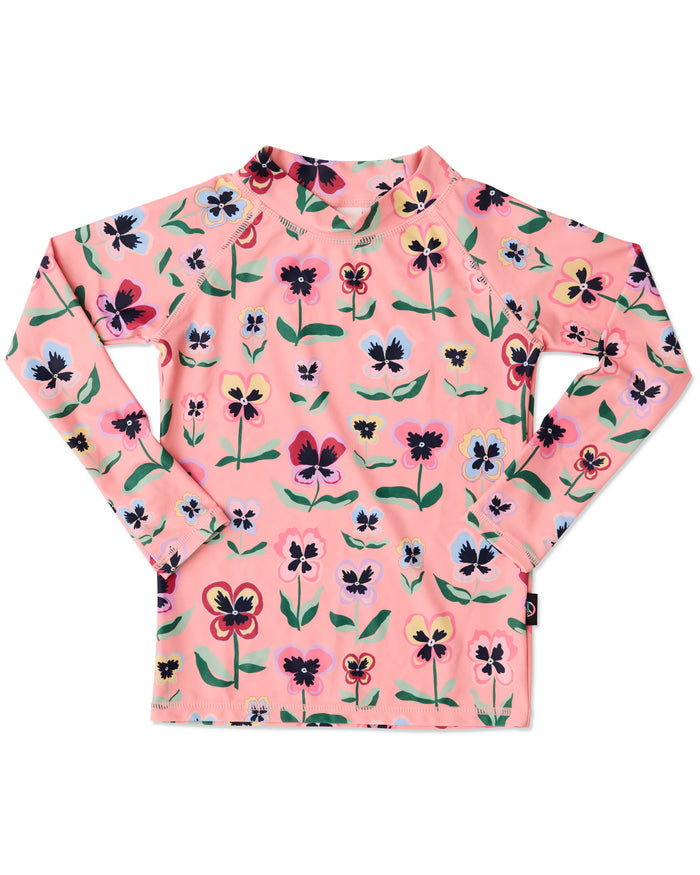 Pretty Pansy Rash Vest