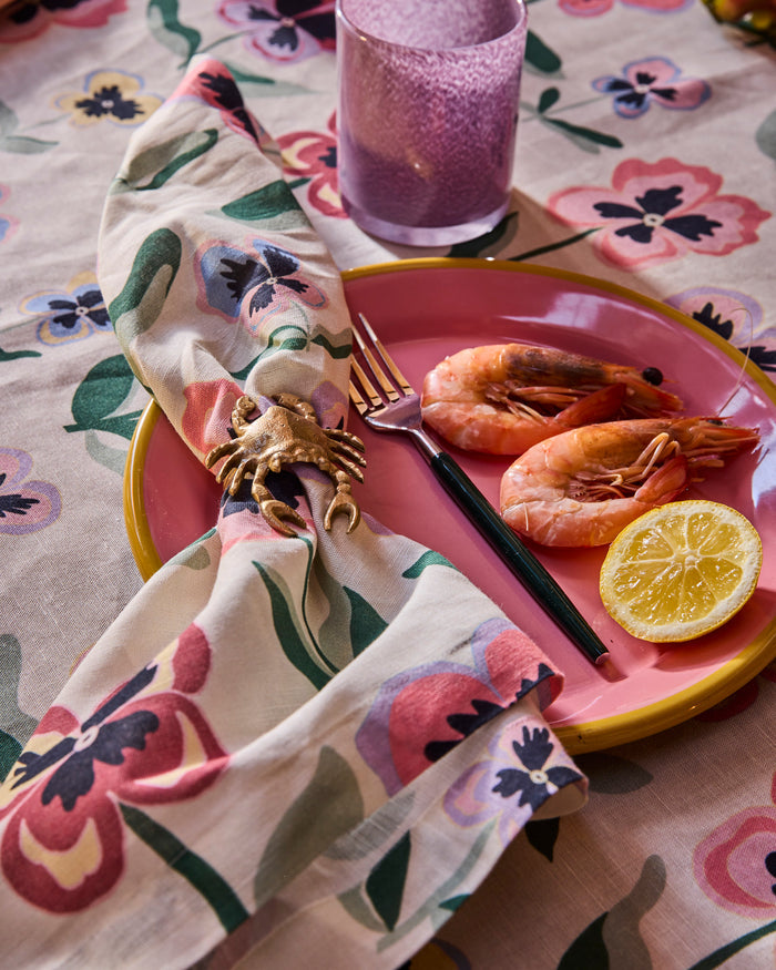 Pretty Pansy Tablecloth