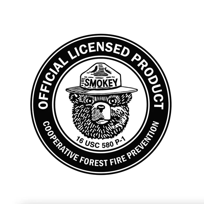 Official licensed Smokey Bear seal for forest fire prevention