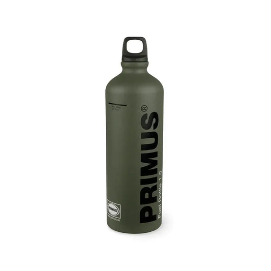 Primus Fuel Bottle 1000ml Green on a white background