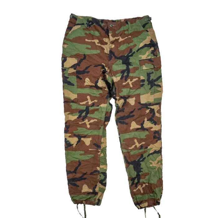 Propper Woodland Ripstop BDU Trousers - Large Long - Army & Outdoors - Combat Trousers