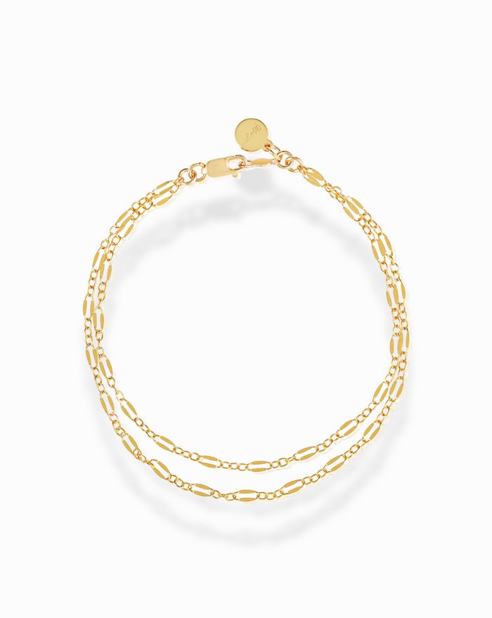 Raise the Bar Layered Chain Bracelet - Mod + Jo - Jewelry built to last, advanced plating technology