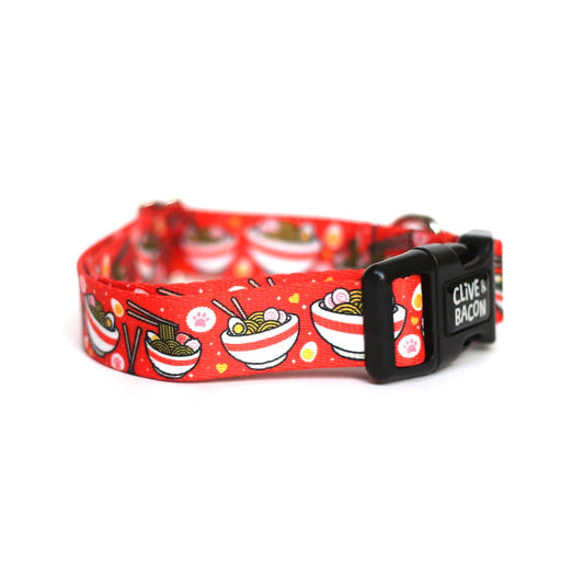 Ramen Dog Collar - Clive and Bacon