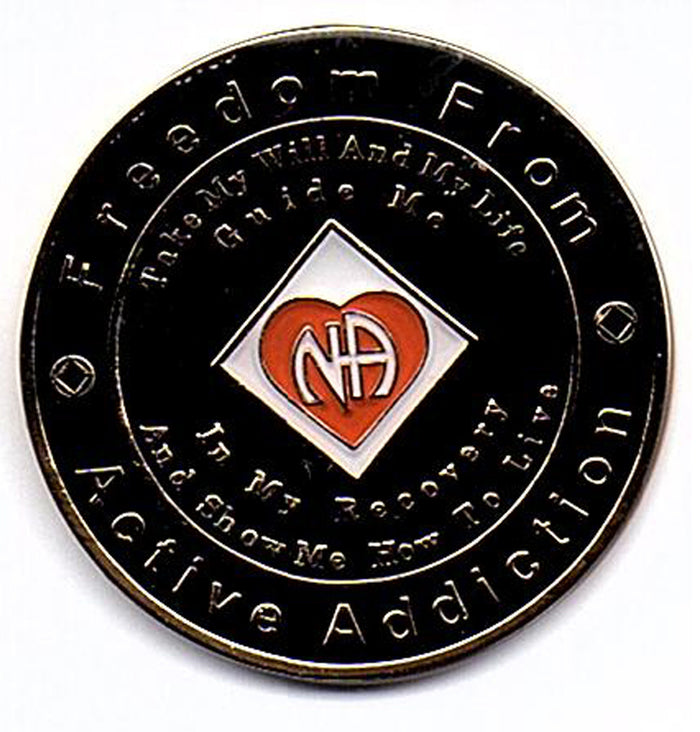 Recovery Medallion - Red 1-50Yr