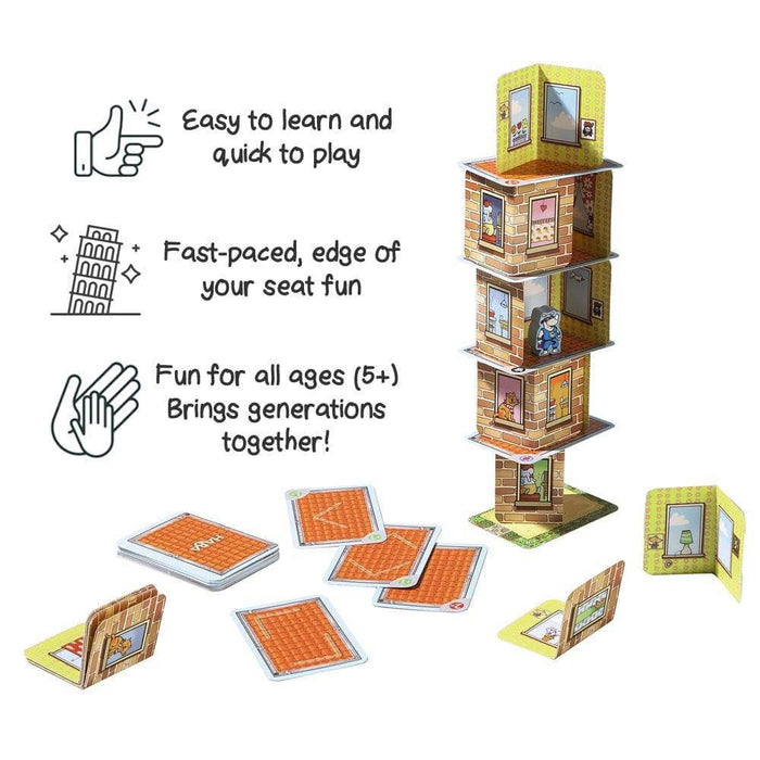 Rhino Hero Stacking Cards Game - Wee Bee Baby Boutique