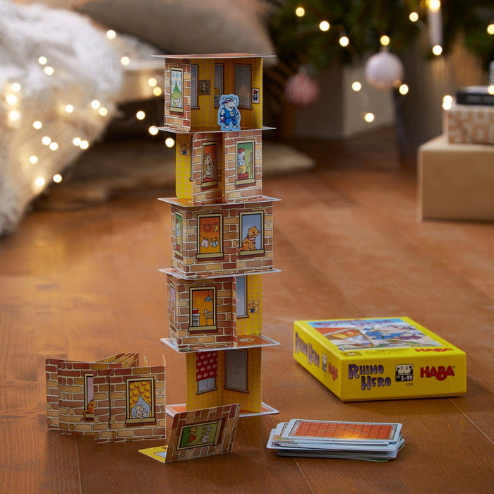 Rhino Hero Stacking Cards Game - Wee Bee Baby Boutique