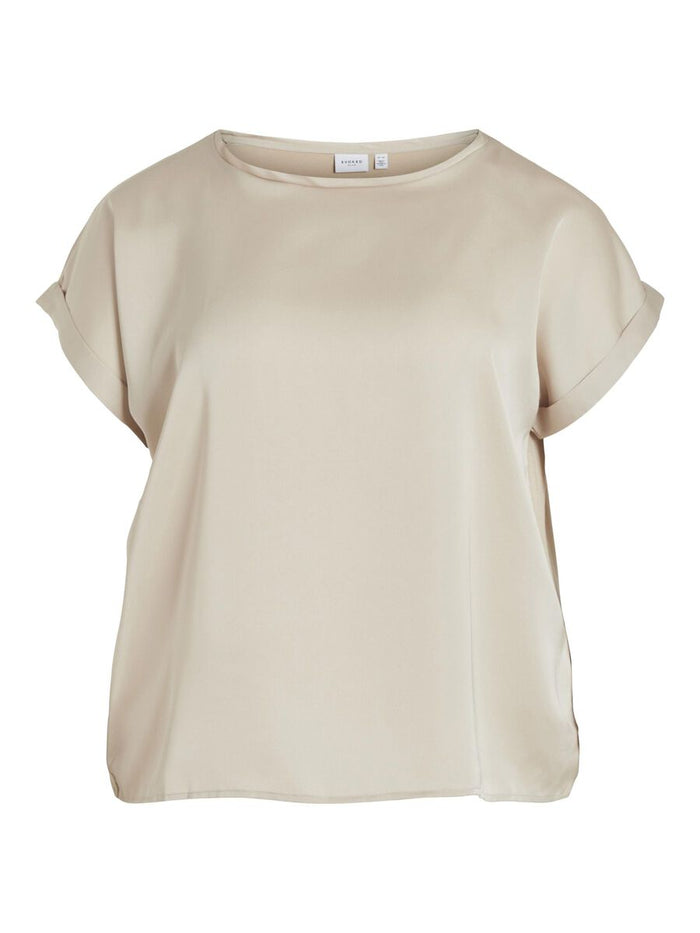 RILEY SATIN TOP (CHAMPAGNE)