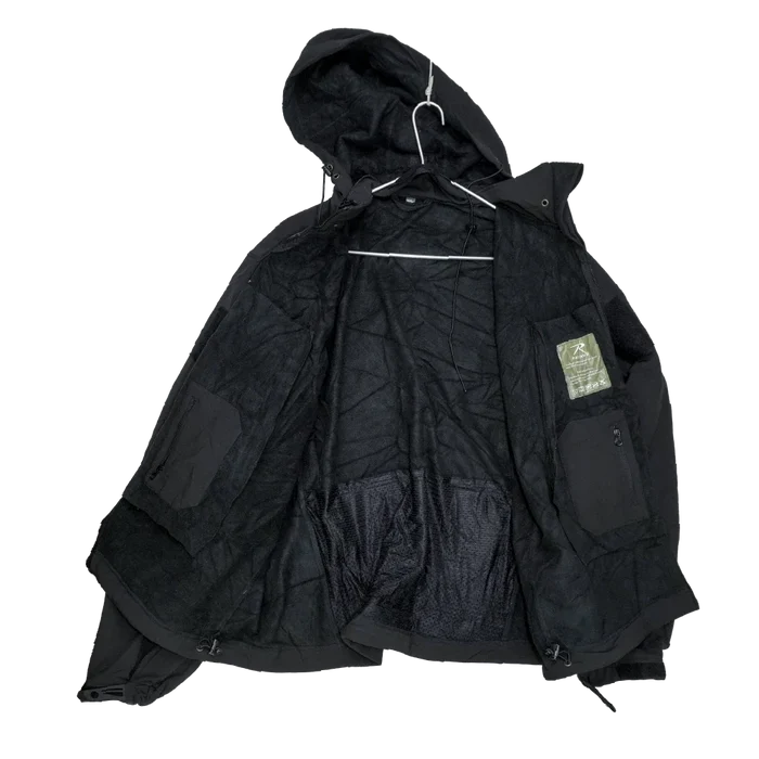 Rothco Special Ops Black Soft Shell Jacket - 4XLarge - Army & Outdoors - Softshell Jacket