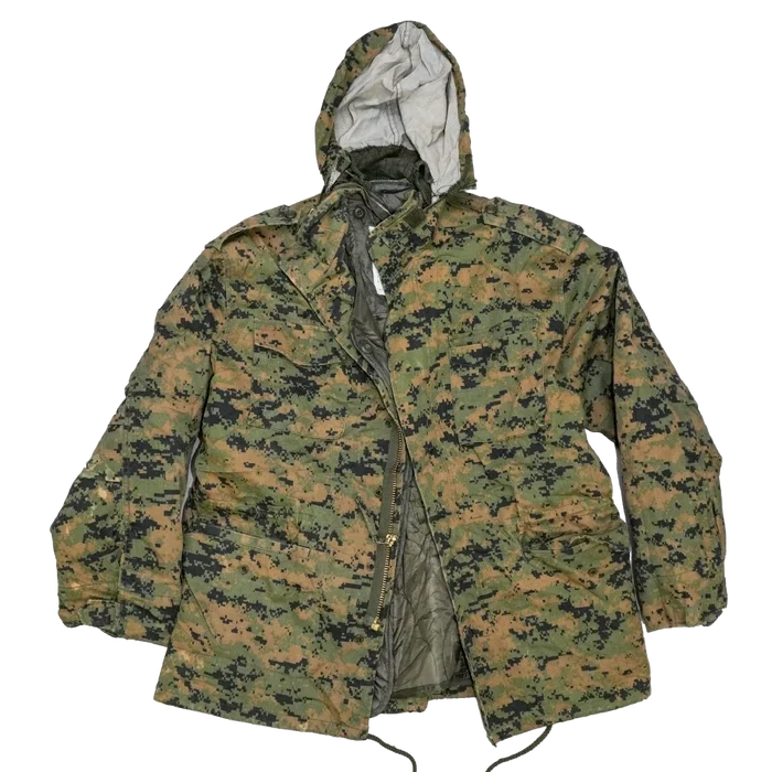 Rothco Woodland Digital M65 Field Jacket with Liner - Large - Army & Outdoors - Field Jackets