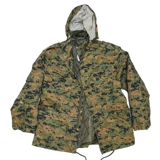 Rothco Woodland Digital M65 Field Jacket with Liner - Large - Army & Outdoors - Field Jackets