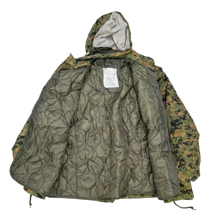 Rothco Woodland Digital M65 Field Jacket with Liner - Large - Army & Outdoors - Field Jackets