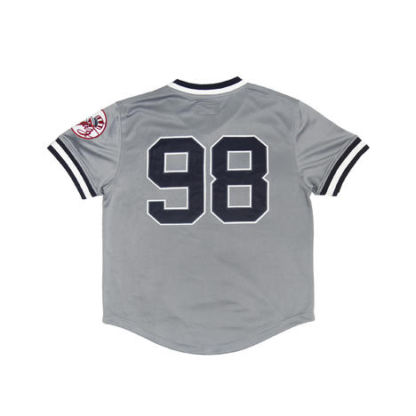 Runtz Inspired Away New York Yankees NY Runtz Grey/Navy Jersey - Clique Apparel