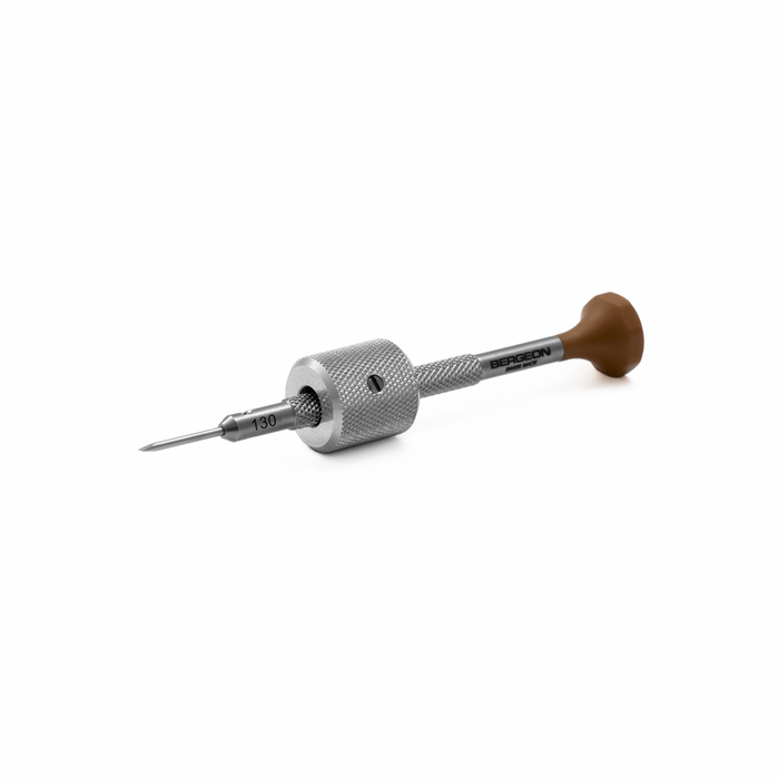 Ruuvimeisseli Ø 1.30 mm tartuntarenkaalla Bergeon 30081-TAM-130