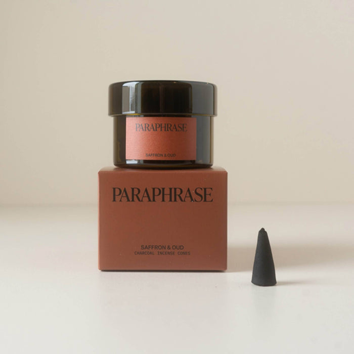 Saffron & Oud Incense Cones - Mod + Jo - Jewelry built to last, advanced plating technology