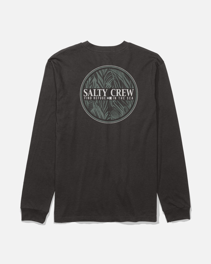 Salty Fill Ls Tee - Black