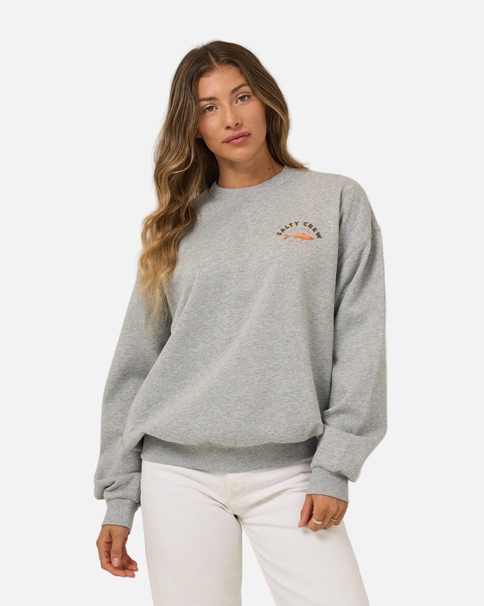 Salty Sardine Crew - Athletic Heather