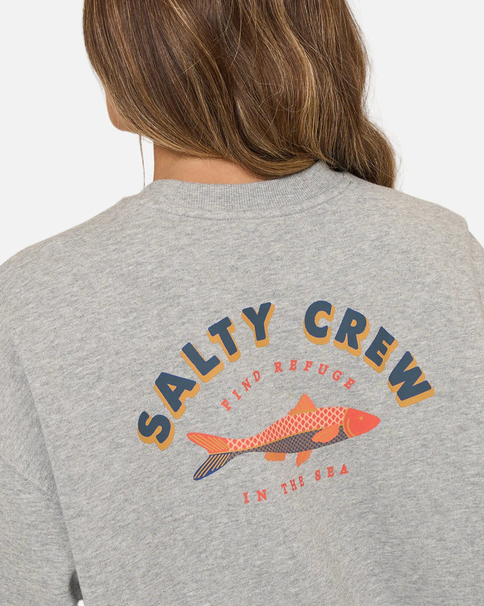 Salty Sardine Crew - Athletic Heather