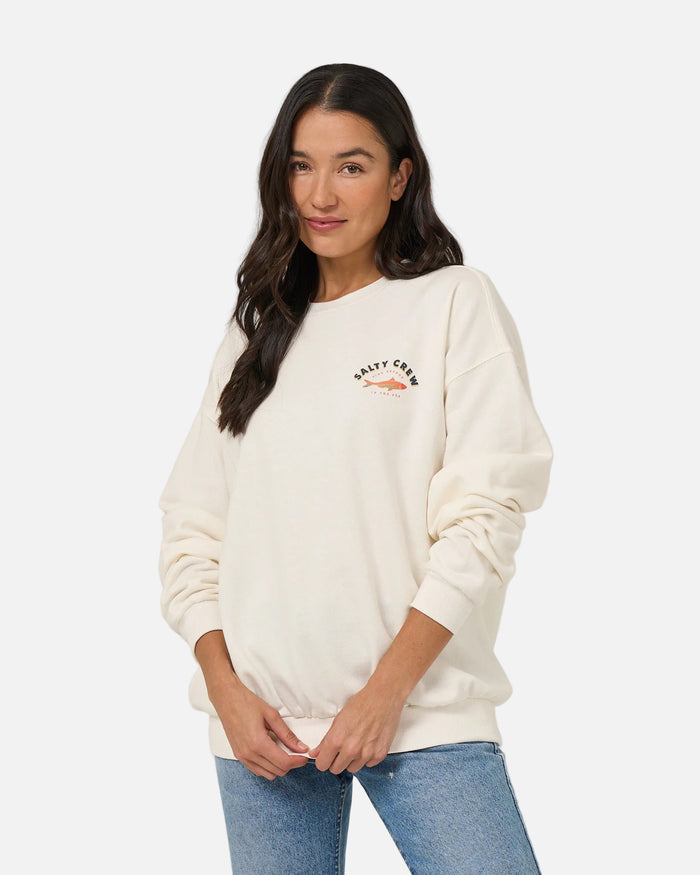 Salty Sardine Crew - Off White