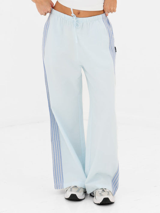 Sammy Stripe Trousers - Light Blue