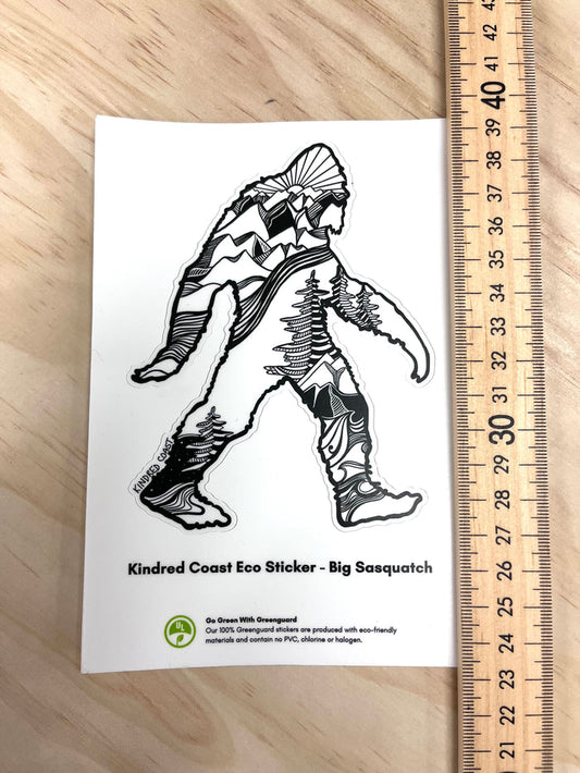 SASQUATCH Eco Vinyl Stickers