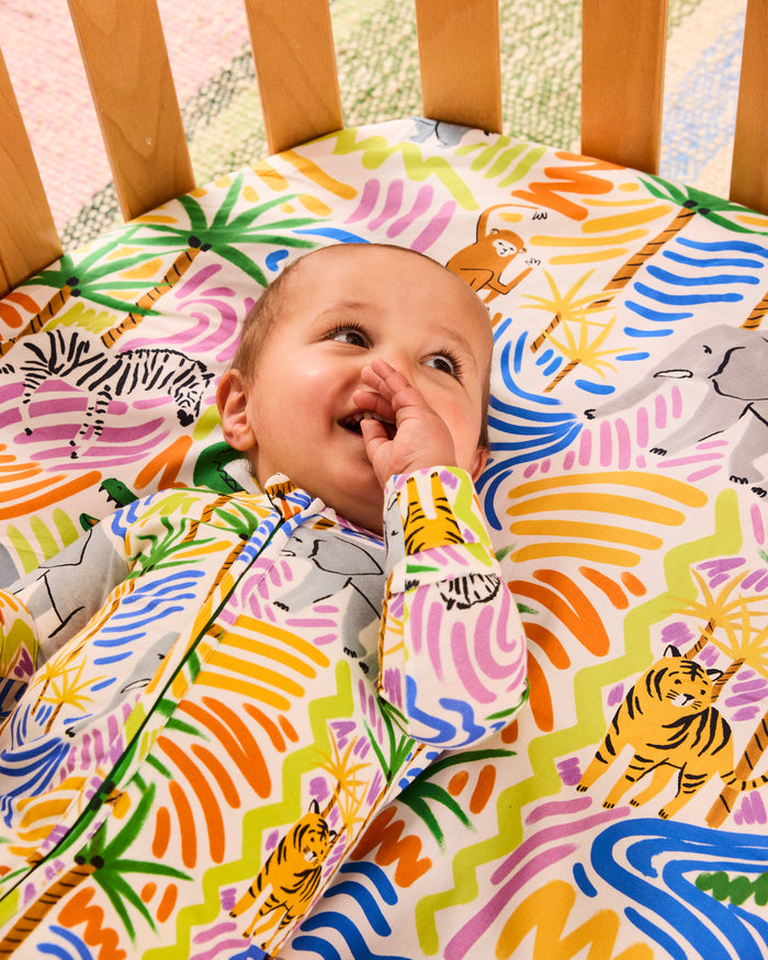 Savannah Organic Cotton Baby Fitted Sheet