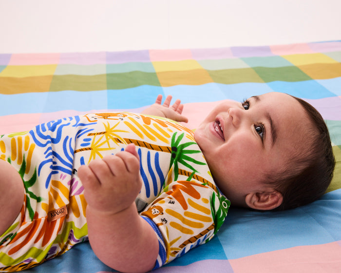 Savannah Organic Short Sleeve Romper