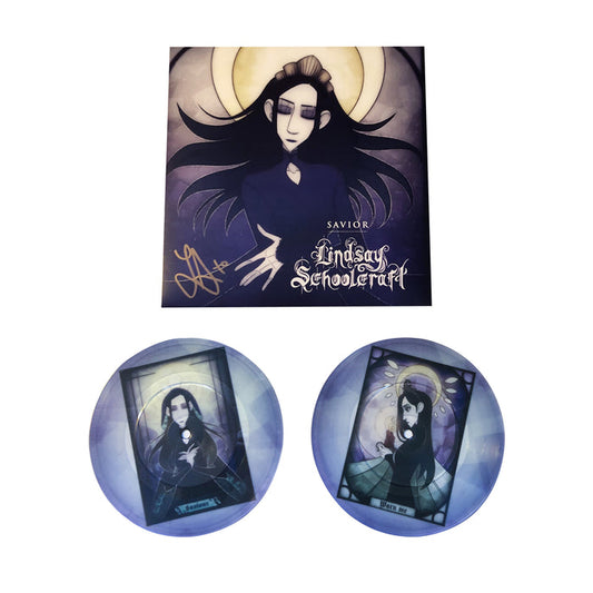 Savior 7" Stained Glass Vinyl (Signed)