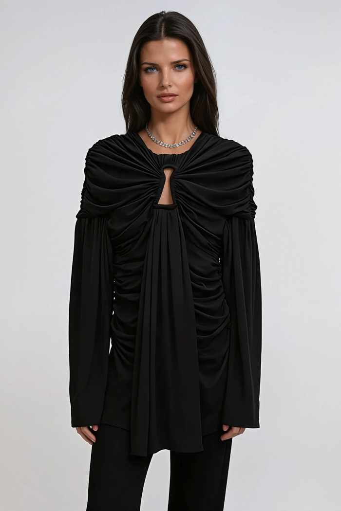 Scout Cutout Ruch Mini Dress