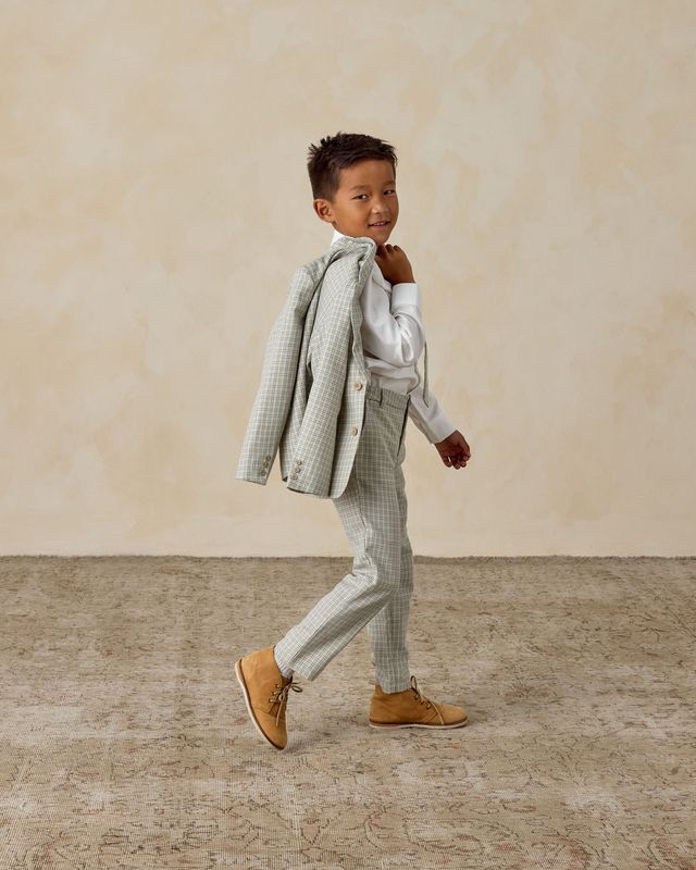 Sebastian Pant || French Blue - Wee Bee Baby Boutique