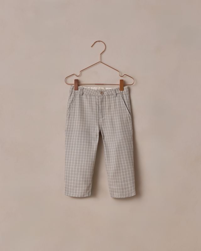 Sebastian Pant || French Blue - Wee Bee Baby Boutique