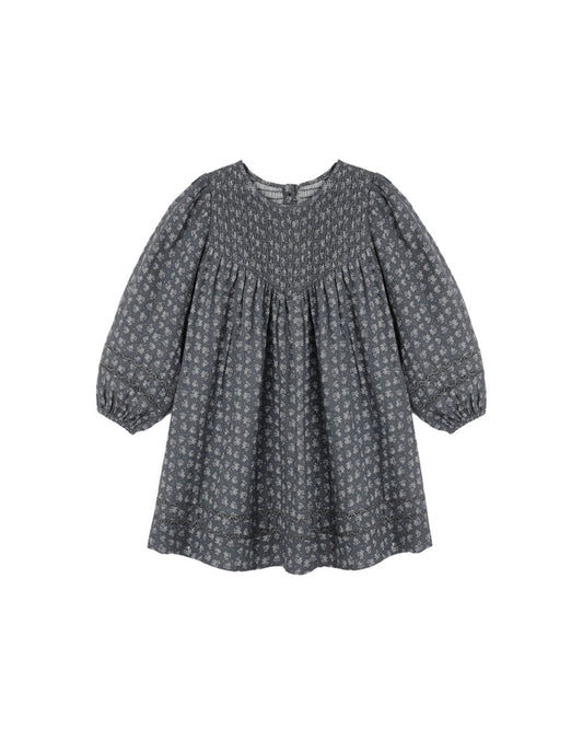 Selene Dress || Heart Ditsy - Wee Bee Baby Boutique