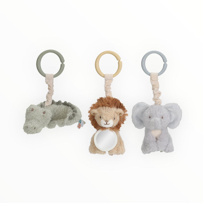 Set de 3 jouets pour arche d'éveil | Safari Friends