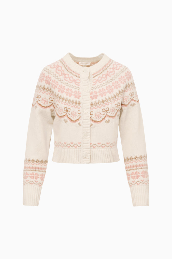Shantae Wool Fair Isle Cardigan