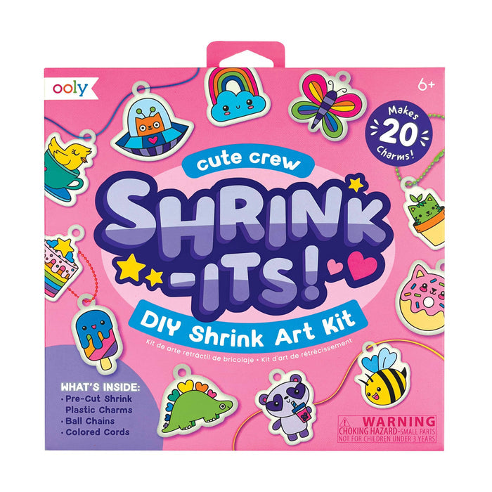 Shrink-Its! DIY Shrink Art Kit - Cute Crew (28 PC Set) - Wee Bee Baby Boutique