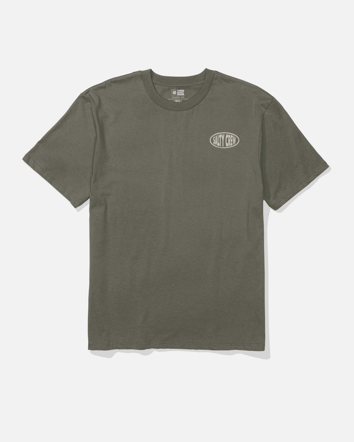 Signace Ss Tee - Dusty Olive