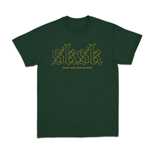 scary kids scaring kids SKSK - Forest Green T-Shirt