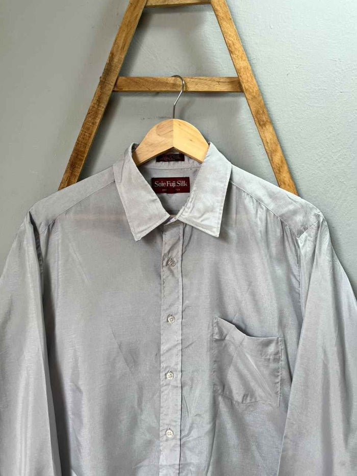 Soie Fuji Shirts | Full Sleeves |Korean-Inspired Oversized Fit | Lightweight Summer Wear | Men Women | Online Shopping