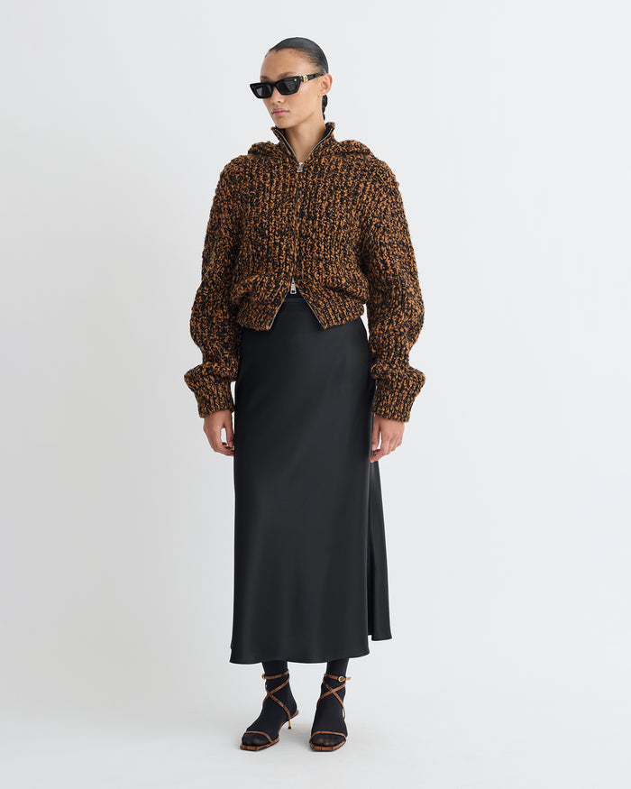 Sonnet - Jacket - Rust/Black
